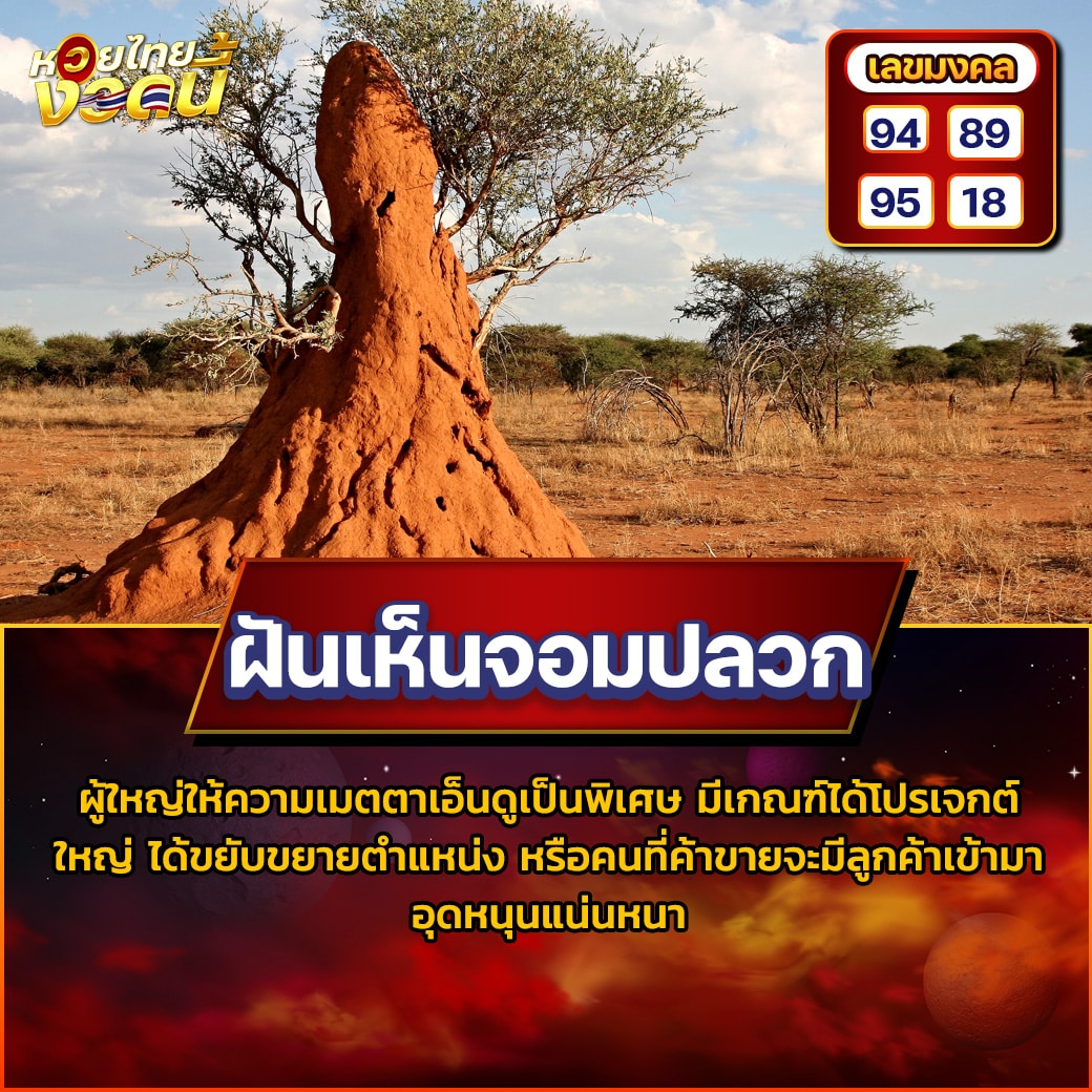 ฝันเห็นจอมปลวก
